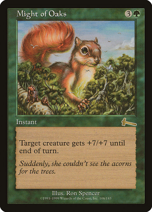 MTG ユートピアの木 樫の力 春分 3枚セット